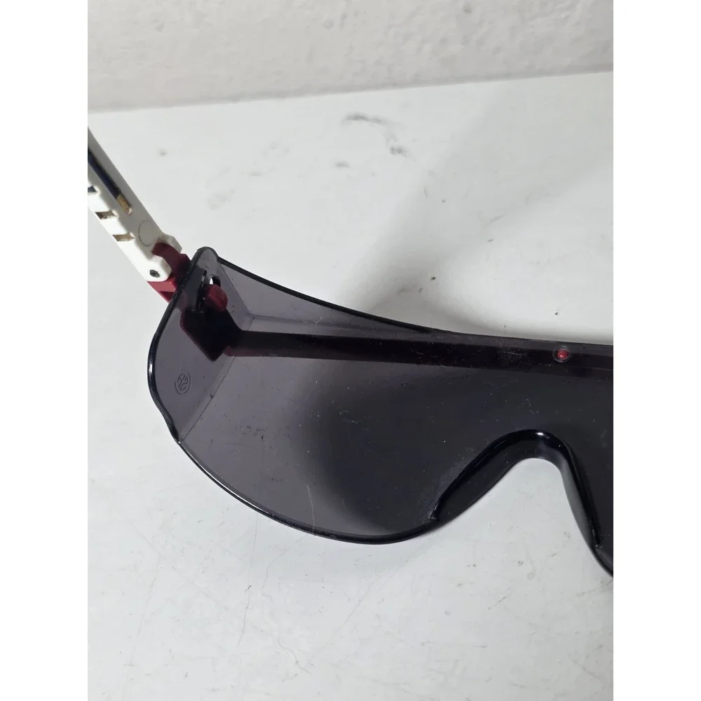 UVEX Astrospec 3000 Z87 Made In USA Patriot Frame Dark Lens Safety Glasses